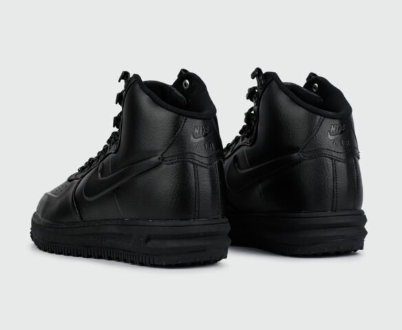 Nike Lunar Force 1 Duckboot 18 Triple Black KEDRED